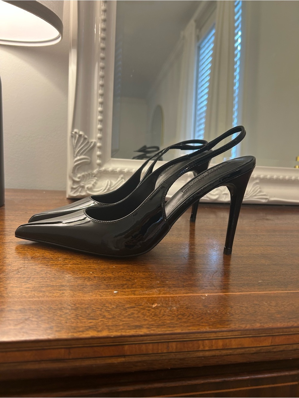 Black Tony Bianco stiletto heels